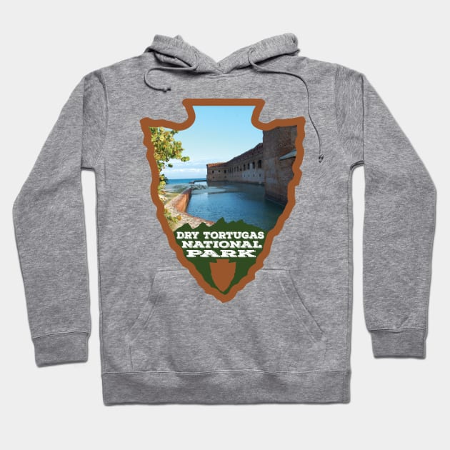 Dry Tortugas National Park arrowhead Hoodie by nylebuss